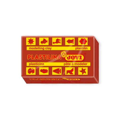 Picture of JOVI PLASTILINA BLOCK 50GR - BROWN